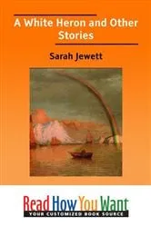 Book cover of A White Heron and Other Stories by Unknown
