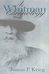 Book cover of A Whitman Chronology by Joann P. Krieg