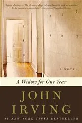 Book cover of A Widow for One Year by John Irving