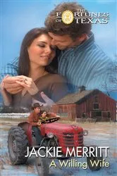 Book cover of A WILLING WIFE by Jackie Merritt
