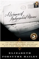 Book cover of A Woman of Independent Means by Elizabeth Forsythe Hailey