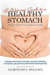 Book cover of A Woman's Guide to a Healthy Stomach by Jacqueline Wolf
