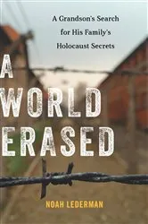 Book cover of A World Erased by Noah Lederman
