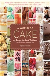 Book cover of A World of Cake by Krystina Castella