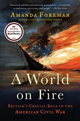 Book cover of A World on Fire by Amanda Foreman