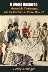 Book cover of A World Restored by Unknown