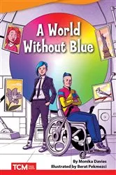 Book cover of A World without Blue by Monika Davies