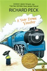 Book cover of A Year Down Yonder by Richard Peck
