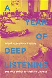 Book cover of A Year of Deep Listening by Stephanie Loveless
