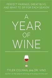 Book cover of A Year of Wine by Tyler Colman