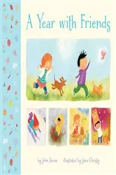 Book cover of A Year with Friends by John Seven