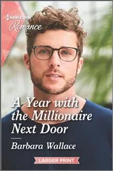 Book cover of A Year with the Millionaire Next Door by Barbara Wallace