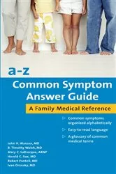 Book cover of A-Z Common Symptom Answer Guide by John H. Wasson
