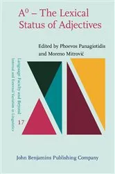 Book cover of A0 – The Lexical Status of Adjectives by Phoevos Panagiotidis
