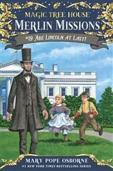 Book cover of Abe Lincoln at Last! by Mary Pope Osborne