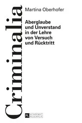 Book cover of Aberglaube und Unverstand in der Lehre von Versuch und Ruecktritt by Klaus Volk