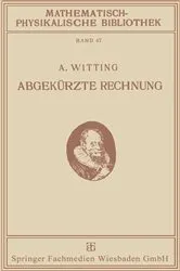 Book cover of Abgekürzte Rechnung by Unknown