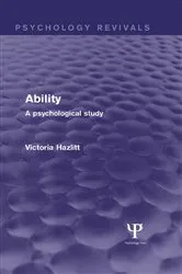 Book cover of Ability (Psychology Revivals) by Victoria Hazlitt