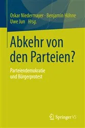 Book cover of Abkehr von den Parteien? by Oskar Niedermayer
