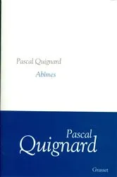 Book cover of Abîmes by Pascal Quignard