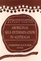 Book cover of Aboriginal Self Determination in Australia by Christine Fletcher