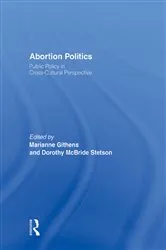 Book cover of Abortion Politics by Marianne Githens
