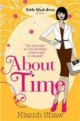 Book cover of About Time by Simona Sparaco