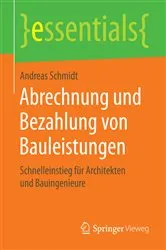 Book cover of Abrechnung und Bezahlung von Bauleistungen by Unknown