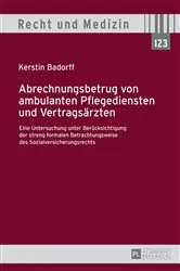 Book cover of Abrechnungsbetrug von ambulanten Pflegediensten und Vertragsaerzten by Andreas Spickhoff