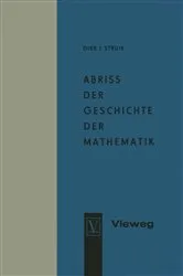 Book cover of Abriss der Geschichte der Mathematik (4th ed.) by Unknown