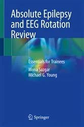 Book cover of Absolute Epilepsy and EEG Rotation Review by Mona Sazgar