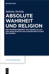 Book cover of Absolute Wahrheit und Religion by Sabrina Söchtig