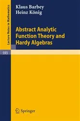 Book cover of Abstract Analytic Function Theory and Hardy Algebras by K. Barbey
