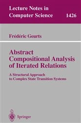 Book cover of Abstract Compositional Analysis of Iterated Relations by Frederic Geurts