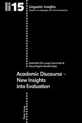Book cover of Academic Discourse – New Insights into Evaluation by Maurizio Gotti