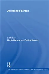 Book cover of Academic Ethics by Patrick Keeney