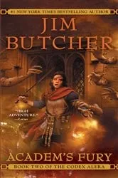Book cover of Academ's Fury by Jim Butcher