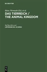 Book cover of Acarina by Sig [Bearb.] Thor