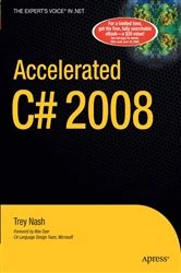 Book cover of Accelerated C# 2008 by Trey Nash