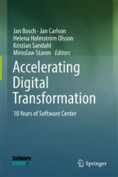 Book cover of Accelerating Digital Transformation by Jan Bosch