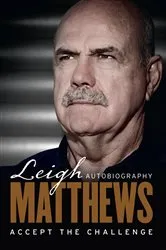 Book cover of Accept The Challenge – The Autobiography by Leigh M Blucher