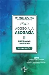 Book cover of Acceso a la abogacía-II-civil-merc (3rd ed.) by Mª Paula Díaz Pita