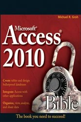 Book cover of Access 2010 Bible by Michael R. Groh