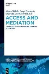 Book cover of Access and Mediation by Maren Wehrle