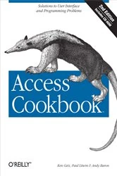 Book cover of Access Cookbook (2nd ed.) by Ken Getz