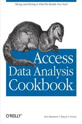 Book cover of Access Data Analysis Cookbook by Ken Bluttman