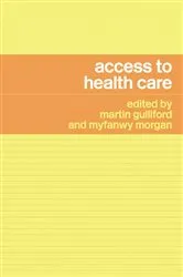 Book cover of Access to Health Care by Unknown