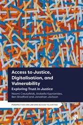 Book cover of Access to Justice, Digitalization and Vulnerability by Naomi Creutzfeldt