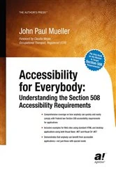 Book cover of Accessibility for Everybody by John Mueller
