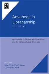 Book cover of Accessibility for Persons with Disabilities and the Inclusive Future of Libraries by Brian Wentz